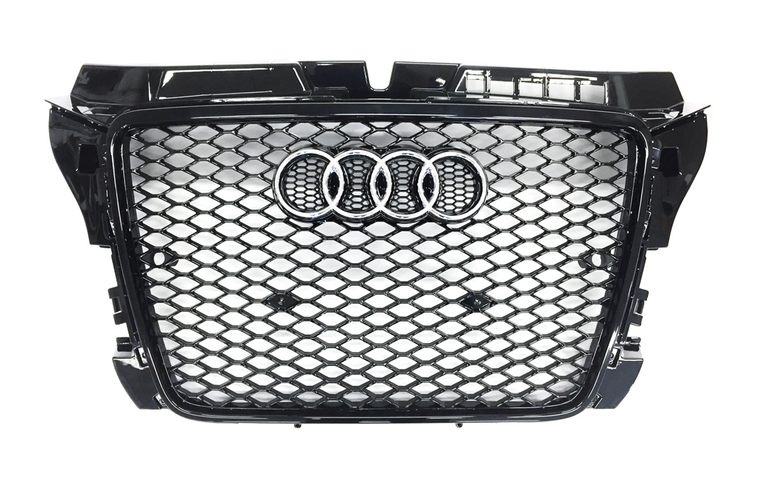 Grill RS3 Look Schwarz Audi A3 S3 8P 8PA 8P1 2008-2012 RS Waben