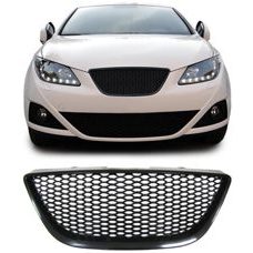 Grill / Frontgrill Seat Ibiza 6J Schwarz