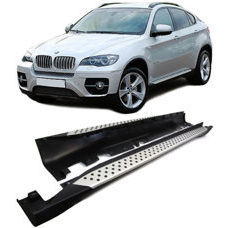 Trittbretter BMW X6 E71 Schweller Alu Seitenbretter