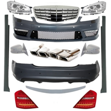 Bodykit AMG Look W221 Mercedes S-Klasse unlackiert