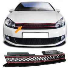 GRILL GTI LOOK VW Golf 6 VI Wabengrill