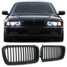 Nieren Frontgrill BMW E38 Schwarz