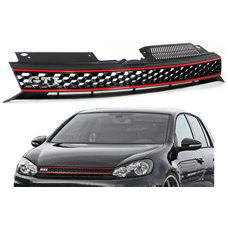 GRILL GTI LOOK OHNE EMBLEM VW Golf 6 VI Frontgrill