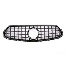 Grill GTR Look Panamericana Schwarz Glanz Mercedes GLC X254 C254 AMG-Line ab 2022