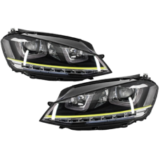 TFL LED Scheinwerfer Golf 7 VII Gelb