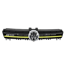 Frontgrill Golf 7 VII Gelb / Schwarz VW R400 Look