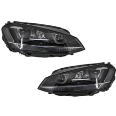 TFL LED Scheinwerfer Golf 7 VII Silber