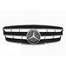 Grill Mercedes W221 Schwarz / Chrom