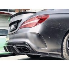 Diffusor LED Beleuchtung Carbon Mercedes CLA CLA45 AMG W117 Facelift ab 2016