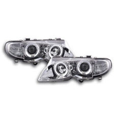 Scheinwerfer E46 ANGEL EYES Chrom BMW Facelift Limousine/Touring