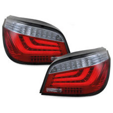 Rückleuchten E60 LightBar LED Rot/Smoke 5er BMW Limousine