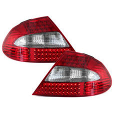 LED Rückleuchten Mercedes W209 Rot