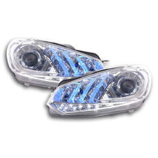 LED Scheinwerfer VW Golf 6 VI Chrom