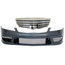 Stossstange + Grill AMG Look W221 Mercedes S-Klasse unlackiert