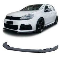 Frontspoiler Lippe Schwarz Glanz VW Golf 6R R20