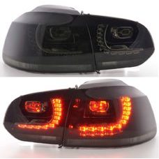 LED Rückleuchten R20 GTI Look VW Golf 6 VI Schwarz