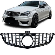 Grill GTR Look Mercedes C-Klasse W204 S204 C204 AMG Chrom Panamericana Kühlergrill