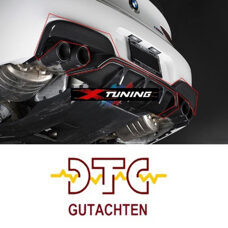 Diffusor Carbon AUSSENTEIL mit DTC CH-Gutachten BMW 6er F12 F13 F06 M6 Heckdiffusor