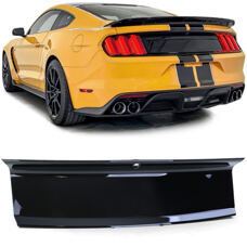 Heckdeckel GT Look Ford Mustang 6 Coupe Cabrio 2014-17 Schwarz Glanz