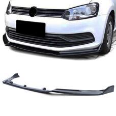 Frontspoiler VW Polo 5 6C 14-17 Schwarz Glanz Frontlippe