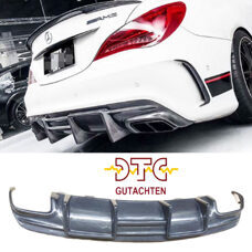 Diffusor DTM Carbon Mercedes CLA CLA45 AMG W117 Facelift ab 2016 Heckdiffusor + DTC-Gutachten