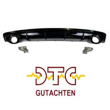 Diffusor RS7 Look Blackline Schwarz Glanz mit DTC CH-Gutachten Audi A7 S-Line S7 4G C7