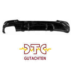 Diffusor P-Typ Schwarz Glanz mit DTC CH-Gutachten BMW E92 E93 325i 320i Heckdiffuser