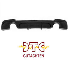 Diffusor P-Typ Schwarz Glanz mit DTC CH-Gutachten BMW E92 E93 335i Heckdiffuser