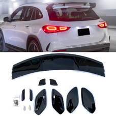 Dachspoiler AMG Schwarz Glanz Mercedes GLA-Klasse H247 Dachflügel