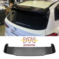 Dachspoiler D-Type mit CH Gutachten Schwarz Glanz BMW X3 G01 Flügel Heckspoiler