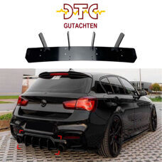 Diffusor Ansatz Schwarz Glanz BMW F20 LCI Facelift M140i + CH-Gutachten