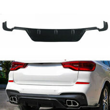 Diffusor D-Type Schwarz Glanz BMW X3 G01 Heckdiffuser Spoiler