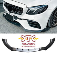 Frontspoiler BB Carbon Mercedes E63 E63s AMG W213 S213 Frontlippe + DTC Fussgängerschutz Gutachten