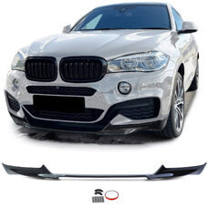 Frontspoiler P-Typ Schwarz Glanz Performance Frontlippe BMW X6 F16 M-Paket