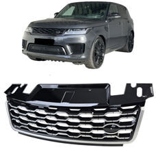 Kühlergrill Grill Autobiography Schwarz Glanz Range Rover Sport L494 Bj.2017-2022 Facelift