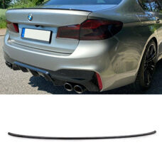 Heckspoiler M-Typ Schwarz Glanz Lackiert BMW 5er G30 Hecklippe