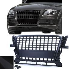 Grill RSQ5 Look Audi Q5 2008-12 Schwarz Matt Waben Gitter Kühlergrill