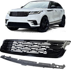 Frontgrill Grill Facelift Look Schwarz Glanz Range Rover Velar L560 Bj.2017-2023