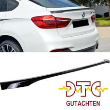 Heckspoiler P-Type mit DTC CH-Gutachten Schwarz Glanz BMW X6 F16 Performance