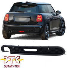 Heckdiffusor Einsatz Mini Cooper One D F55 F56 F57 2014-20 JCW Stossstange Diffusor + DTC CH-Gutachten