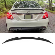 Heckspoiler V-Typ Carbon Mercedes C-Klasse W205 C63 C63S C43 C200 AMG Hecklippe