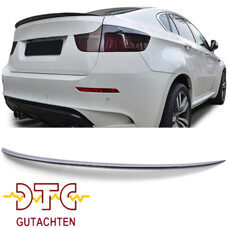 Heckspoiler P-Type Lackiert Schwarz Glanz BMW X6 E71 X6M Hecklippe + DTC-Gutachten