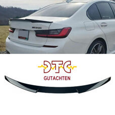 Heckspoiler M4 Typ Lackiert Schwarz Glanz BMW 3er G20 Limousine M340i 320i M3 G80 + CH-Gutachten