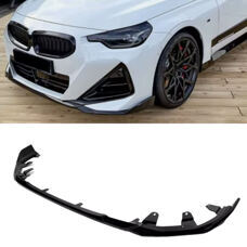 Frontspoiler P-Typ BMW 2er G42 Coupe 2022+ M235i M240i 220i Schwarz Glanz Frontlippe