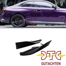 Flaps BMW G42 2er Coupe M245i Seitenschweller Schwarz Glanz + DTC CH-Gutachten