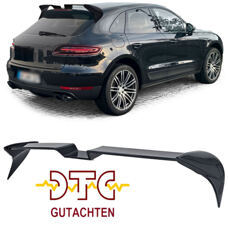 Dachspoiler Porsche Macan 14-18 Schwarz Glanz Performance Heckspoiler + DTC CH-Gutachten