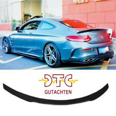 Heckspoiler VRS Look Schwarz Glanz Mercedes C-Klasse C205 C63 C63S C43 AMG Coupe + DTC CH-Gutachten