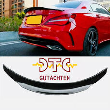 Heckspoiler PSM-Typ Mercedes CLA CLA45 AMG W117 C117 Schwarz Glanz Hecklippe + DTC CH-Gutachten