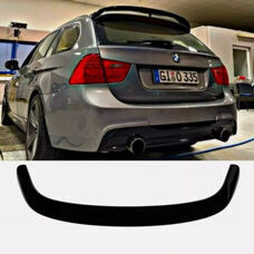 Heckspoiler A-Type Lackiert Schwarz Glanz BMW 3er E91 Touring Hecklippe