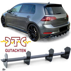 Heckdiffusor Splitter VW Golf 7.5 R Facelift 2017-21 Facelift Heckansatz Performance + DTC-Gutachten